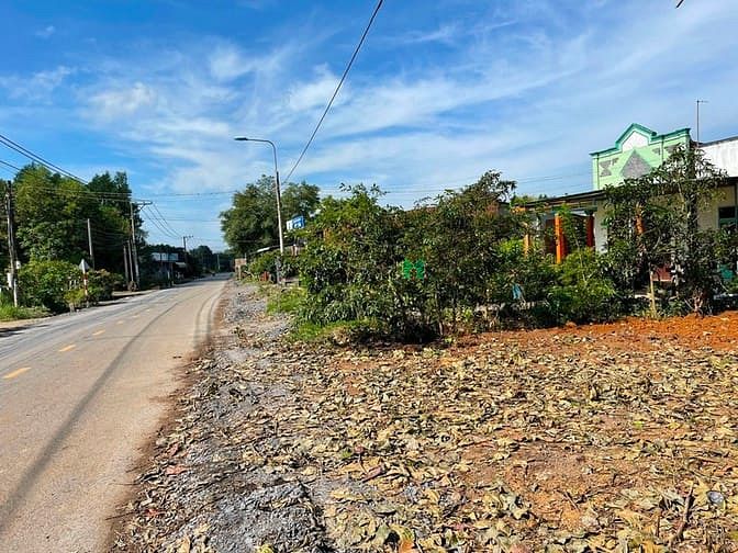Hình ảnh đất mặt tiền bàu cạn – long thành - dt : 590m2 .