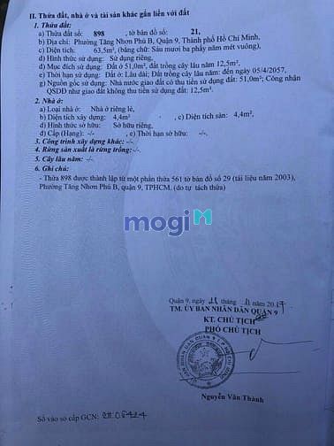 Hình ảnh Bán đất mặt tiền 175 đường 2 Đình Phong Phú , Quận 9 - Hướng TN