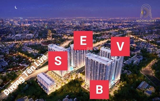 Hình ảnh Cần bán căn 2PN liền kề Aeon Mall Bình Tân dự án Moonlight Hưng Thịnh