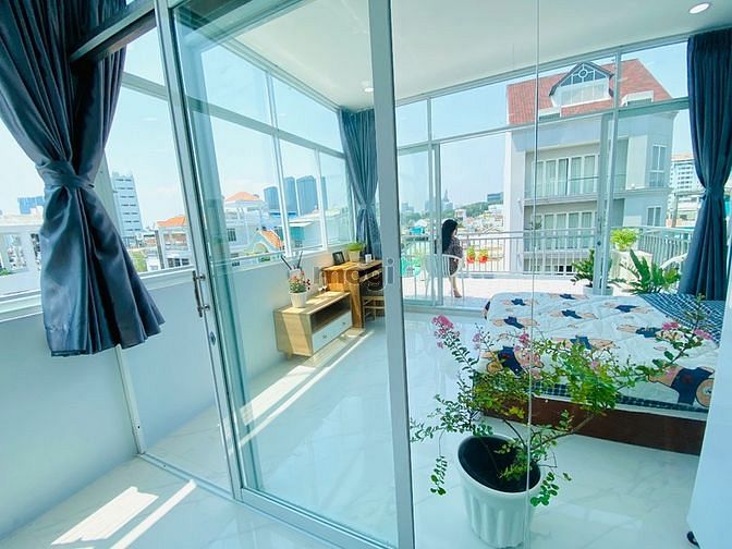 Hình ảnh Hệ thống CHDV Máy giặc riêng_Full nội thất_Có ban công_Bao phí