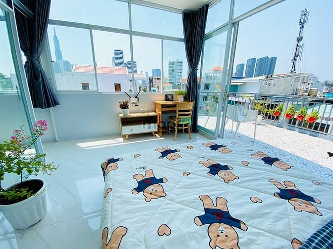 Hình ảnh Hệ thống CHDV Máy giặc riêng_Full nội thất_Có ban công_Bao phí