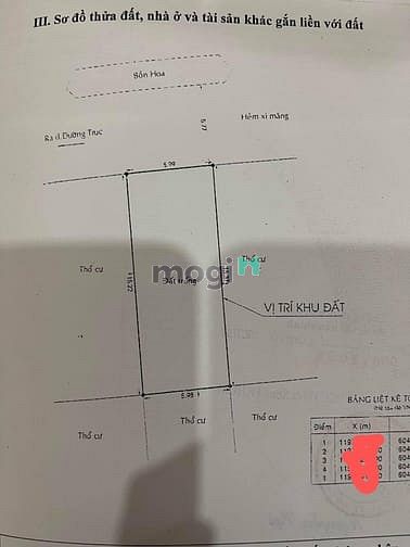 Hình ảnh Đất HXH 6m đường Nơ Trang long phường 13 quận bình thạnh.CN91,5m2.