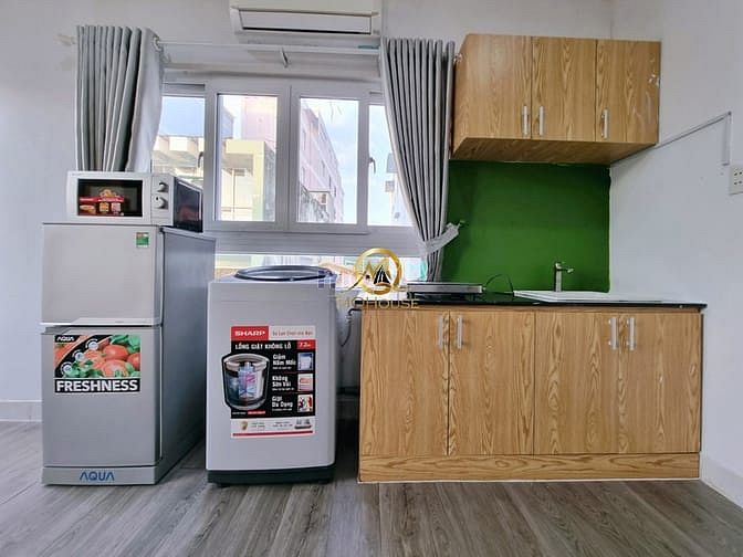 Hình ảnh 🌸 Cho Thuê Căn Hộ 1Pn Full Nội Thất, Banlcony Rộng Gần Chợ Tân Định