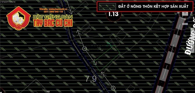 Hình ảnh Bán đất đường nguyễn thị gắt - 463m2 - 14x34 - 300m2 thổ cư - xã