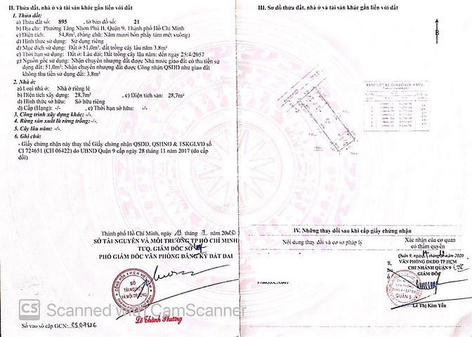 Hình ảnh Đất DT: 4,1x13,6=55m2 Hẻm 175, đường số 2, Tăng Nhơn Phú B. TP Thủ Đức