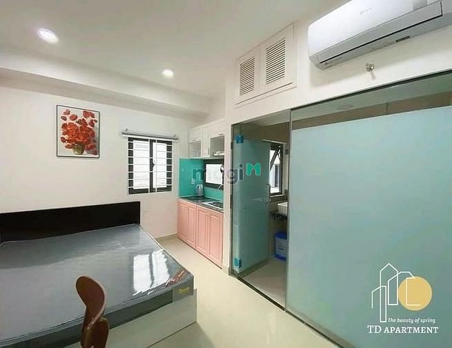 Hình ảnh Phòng studio,gác ban công mới full nội thất sát lotte quận 7