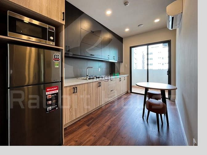 Hình ảnh Siêu Phẩm 1Phòng Ngủ Riêng 40m2_Ban Công Quận 3 Thiết Kế Luxury_Bếp To