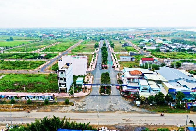 Hình ảnh Bán đất thổ cư sổ riêng KDC Phước Đông ngay TT Cần Đước 100m2, 960 tr
