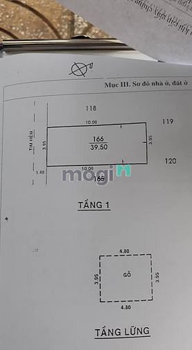 Hình ảnh Nhà Cấp 4 Tân Phú, Phú Thọ Hòa, 40m2, Hẻm Xe Ba Gác , Nhỉnh 3 tỷ