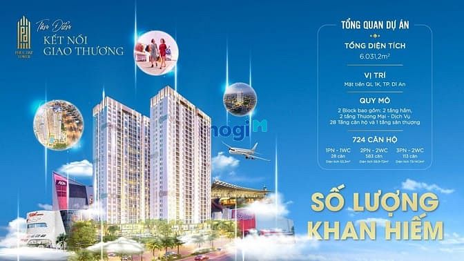 Hình ảnh CH cao cấp 5* TP.Dĩ An chỉ 630tr/căn 2PN 62m2