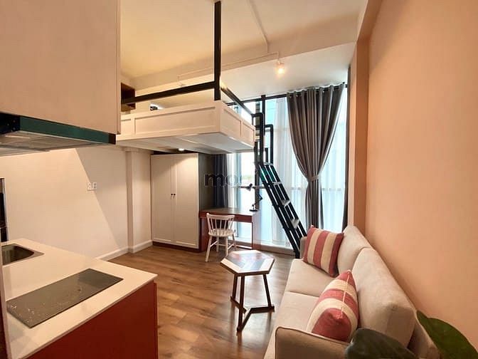 Hình ảnh Duplex bancong cửa sổ chill phết Q7 Crescent