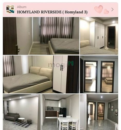 Hình ảnh Cho thuê Trang Chủ MB66.COM / Đăng Ký Tặng 66K  Homyland 3 - 2pn full nội thất như hình