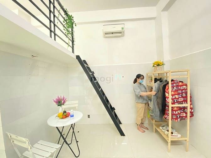 Hình ảnh Phòng trọ đường Bạch Đằng,P2,Tân Bình có gác,có máy lạnh, miễn phí xe