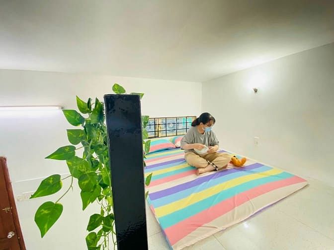 Hình ảnh Phòng trọ đường Bạch Đằng,P2,Tân Bình có gác,có máy lạnh, miễn phí xe