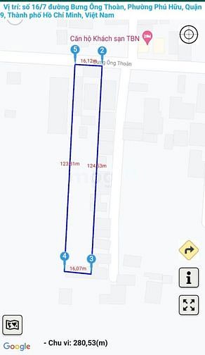 Hình ảnh Bán đất mặt tiền đường Bưng ông thoàn, phường phú hữu Q.9