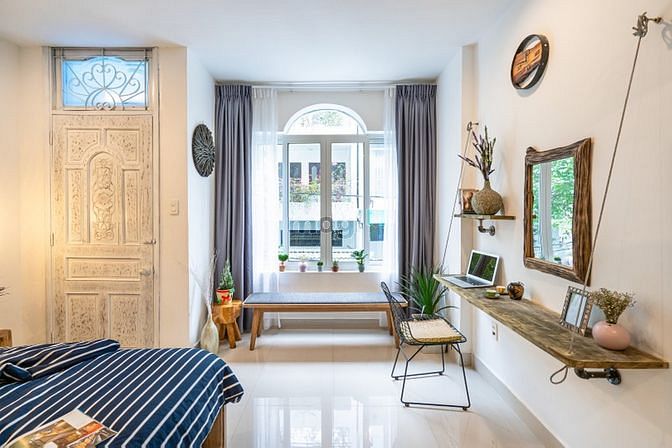 Hình ảnh 🏡CHDV Stuidio Full NT cao cấp✨ CHỈ TÍNH ĐIỆN⚡️BAN CÔNG-Style Bohemian