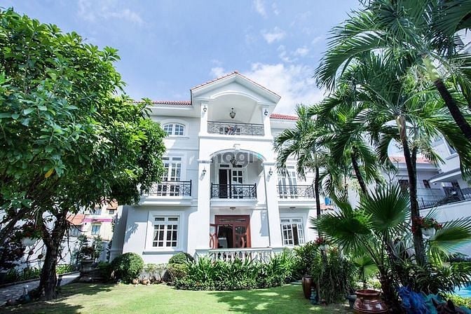 Hình ảnh cho thuê biệt thự Bát Nàn 14x22 phường Thạnh Mỹ Lợi