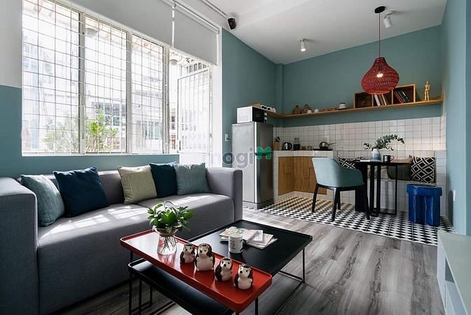 Hình ảnh CHDV chung cư 1PN Full NT ✨ Ban công trồng cây🌱CHỈ TÍNH ĐIỆN 2,5k