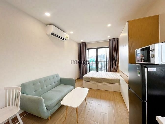 Hình ảnh Phòng studio Q3 view thoáng có ban công full nội thất
