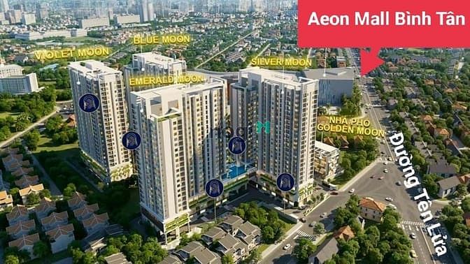 Hình ảnh Bán căn 2pn Moonlight Centre Point cạnh Aeon Mall Bình Tân