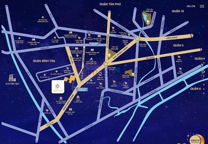 Hình ảnh Thông Tin Chi Tiết Căn Hộ Moonlight Center Point Tên Lửa Hưng Thịnh