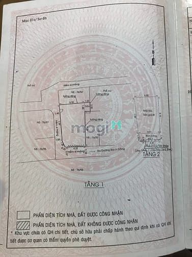 Hình ảnh Bán nhà 76/95A Bạch Đằng, P. 24, Q. Bình Thạnh, HCM