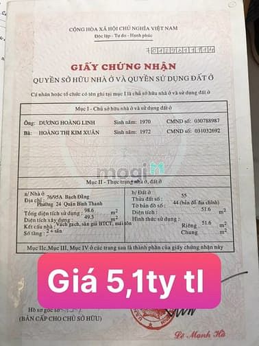 Hình ảnh Bán nhà 76/95A Bạch Đằng, P. 24, Q. Bình Thạnh, HCM