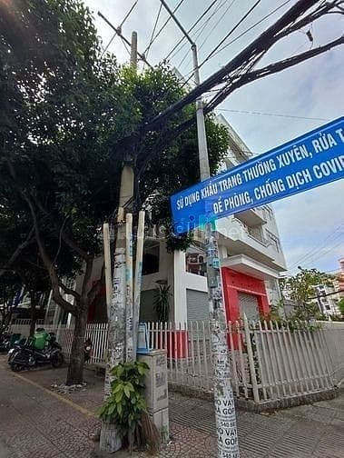 Hình ảnh Góc 2 Mặt tiền Bình Phú Chợ Lớn 16x20 3 lầu