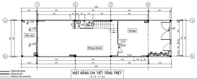 Hình ảnh Cho Thuê Nhà Làm Văn Phòng - KT 5x20 - Phường Tam Phú, Tp. Thủ Đức.