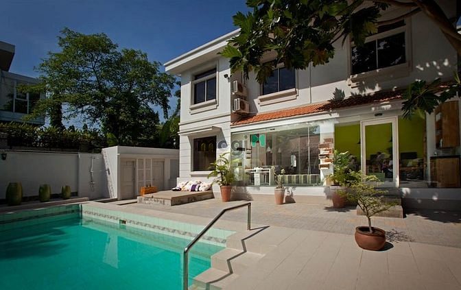 Hình ảnh Cho Thuê Biệt Thự Mặt Tiền Thảo Điền Q2 1000m2 Sàn, DT:20x25m, 5000USD