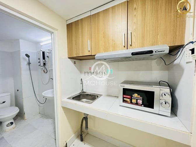Hình ảnh Duplex xịn xò có máy giặt riêng.