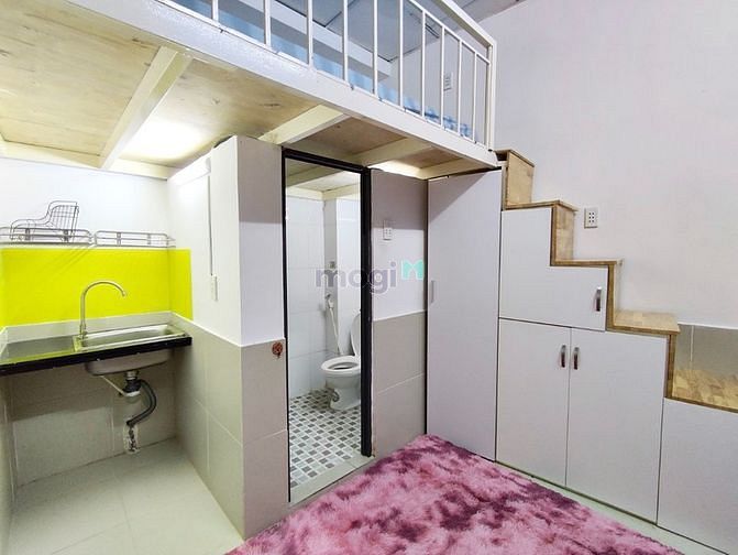 Hình ảnh Phòng Gác Lửng Giá Rẻ Hạt Dẻ - PHAN VĂN TRỊ - Gần ĐH Văn Lang, IUH