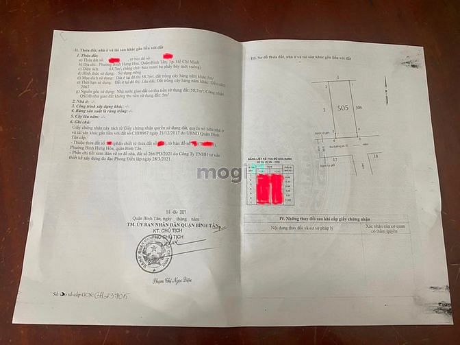 Hình ảnh Miếng đất thổ cư tại đường số 12 Bình Hưng Hoà Bình Tân.