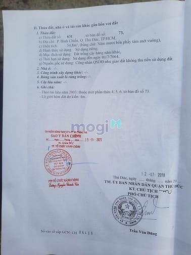 Hình ảnh Bán lô đất P.Bình Chiểu, TP.Thủ Đức 6 x 9.1 hẻm xe hơi