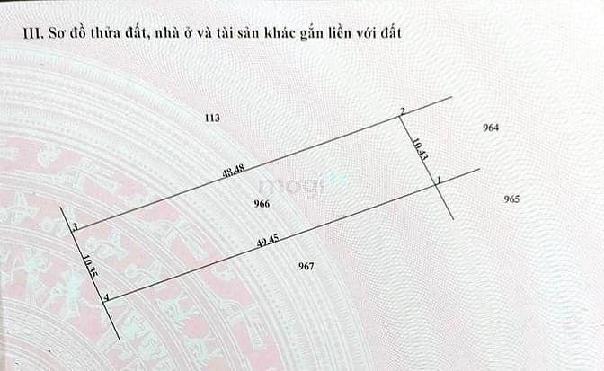 Hình ảnh 505 M2 Đất Xã Nhuận Đức CỦ CHI Rộng Mênh Mông CHỈ Hơn 1 TỶ!
