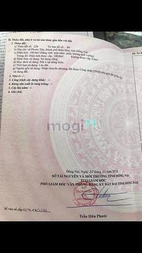Hình ảnh Cần Tiền bán lô đất đẹp rẻ nhất phước tân tiềm năng cao