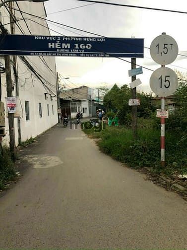 Hình ảnh Bán nền hẻm 160 đường Tầm Vu Hưng Lợi Ninh Kiều TP Cần Thơ
