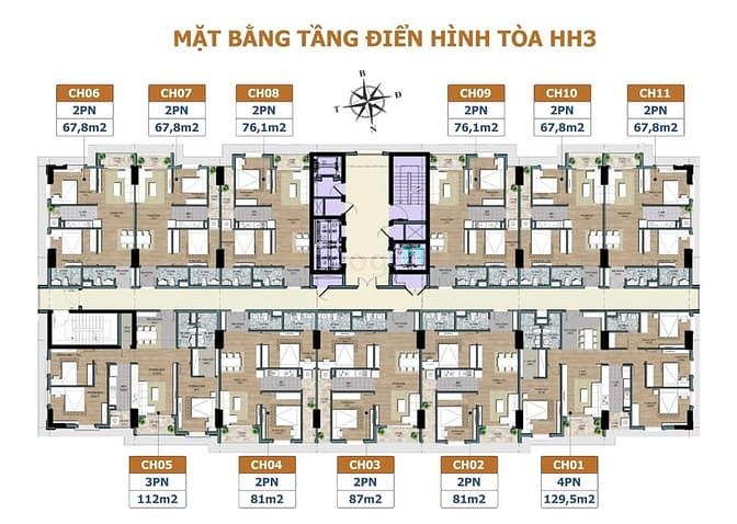 Hình ảnh Bán chung cư cao cấp The Jade Orchid Phạm Văn Đồng 36tr/m2 từ 2.6 tỷ
