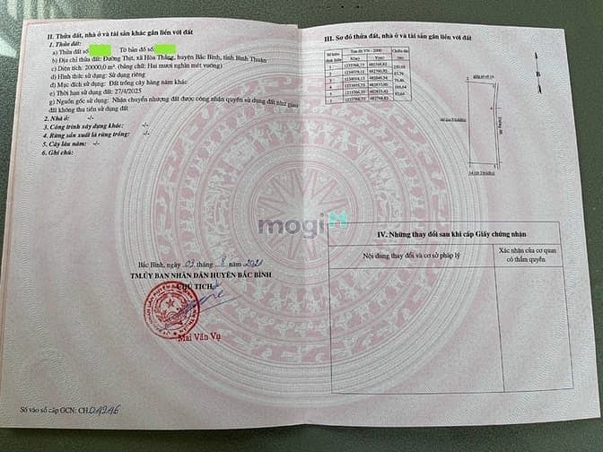 Hình ảnh Bán 2ha đất mặt tiền 333m tại Hoà Thắng