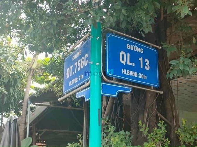 Hình ảnh Đất cách ql13 chỉ 3km. đường 18m sổ đỏ thổ cư 100m2, công chứng ngay