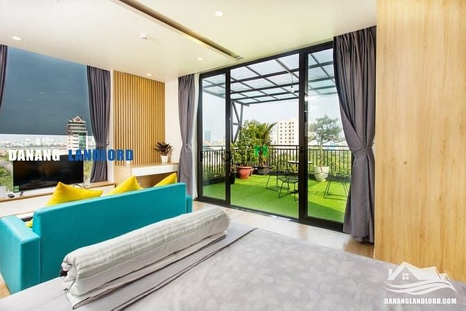 Hình ảnh Mb6623 nạp rút nhanh chóng Studio, ban công rộng, view cầu Rồng - A0008