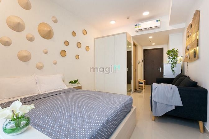 Hình ảnh Cho thuê căn River Gate, q.4 - 1PN dạng studio đầy đủ nội thất