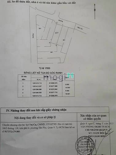 Hình ảnh Cần bán gấp lô đất 80m2 đường 138 ,P Tân phú ,TP thủ đức