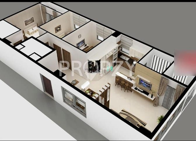 Hình ảnh Cho Thuê CH 3PN 130m2 CH Green Valley Phú Mỹ Hưng