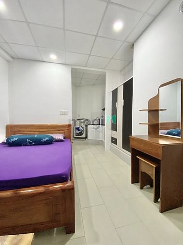 Hình ảnh Phòng cho thuê có máy giặt riêng hẻm xe hơi đường CMT8, Q3