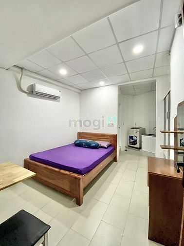Hình ảnh Phòng cho thuê có máy giặt riêng hẻm xe hơi đường CMT8, Q3