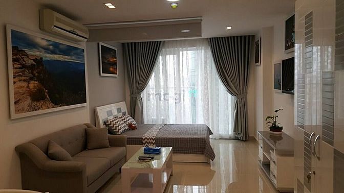 Hình ảnh HOT-Mb6623 nạp rút nhanh chóng Studio full nội thất chung cư Sky Center giá chỉ 10tr/th