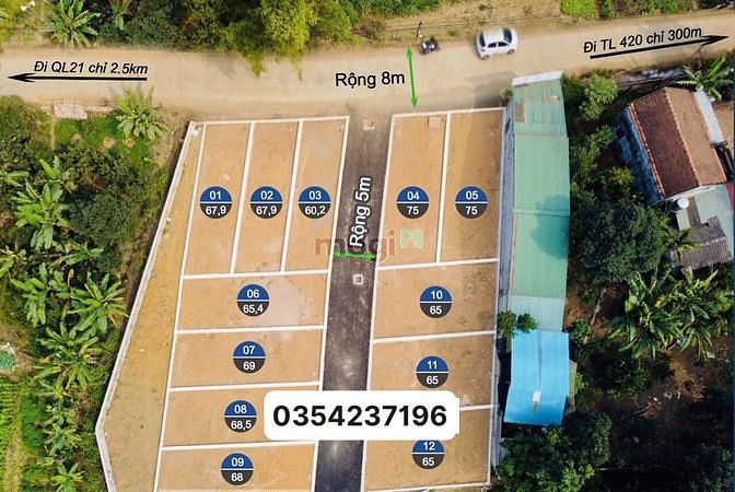 Hình ảnh Đất nền Hòa Lạc-sổ đỏ chính chủ