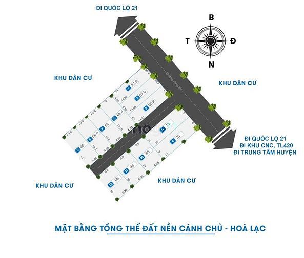 Hình ảnh Đất nền Hòa Lạc-sổ đỏ chính chủ