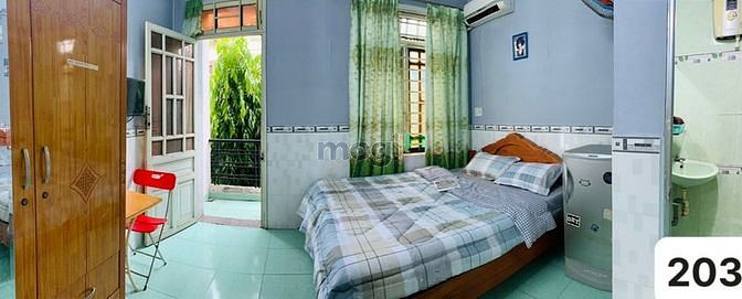 Hình ảnh Phòng full nội thất Gò Vấp, miễn phí máy giặt, miễn phí xe